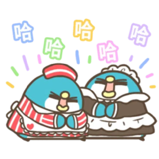 PP mini 小小企鵝 -小老頭 （2） - Sticker 18