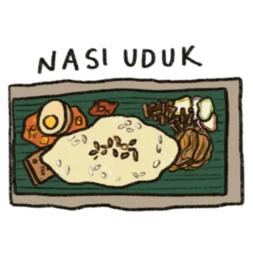Makan apa? - Sticker