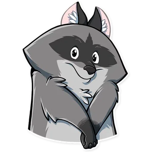 Racoon Elisey - Sticker 16