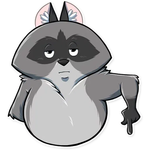 Racoon Elisey - Sticker 18