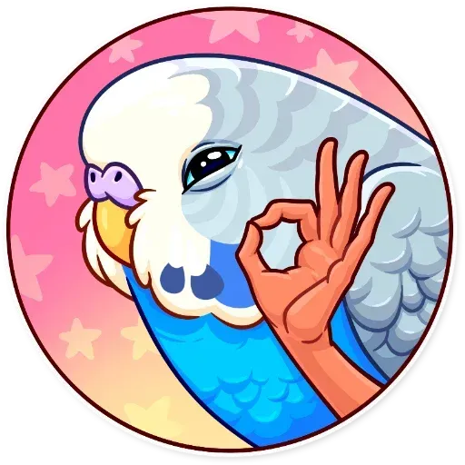 Bird with hands - Sticker 11