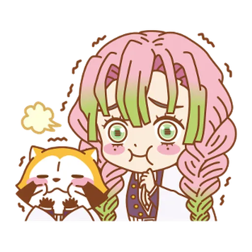  Kimetsu no Yaiba × Rascal #1 - Sticker 14