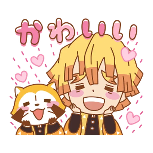  Kimetsu no Yaiba × Rascal #1 - Sticker 13