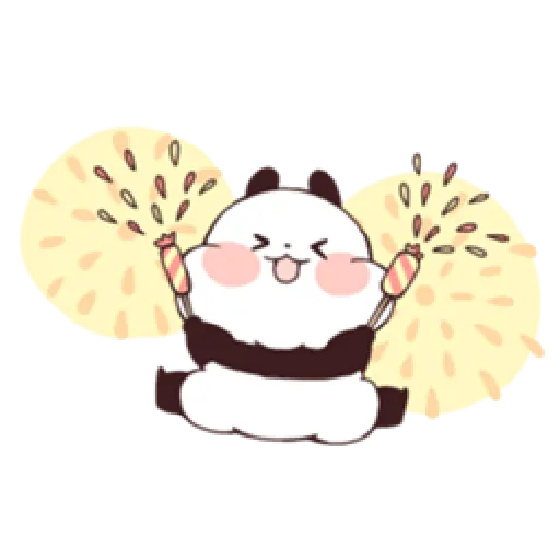 Panda <3 1 - Sticker 22