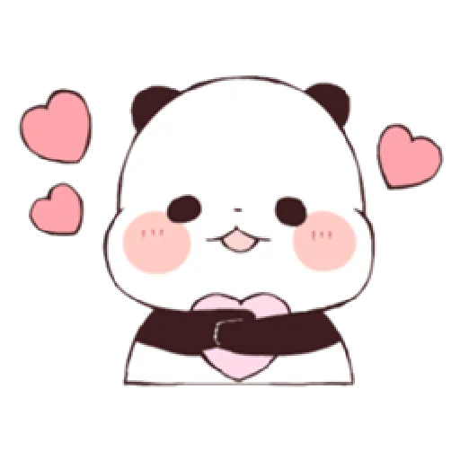 Panda <3 1 - Sticker