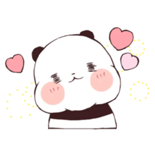 Panda <3 1 - Sticker