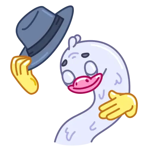 Long Goose - Sticker 16