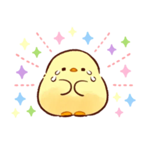 soft and cute chick 15 - Sticker 18