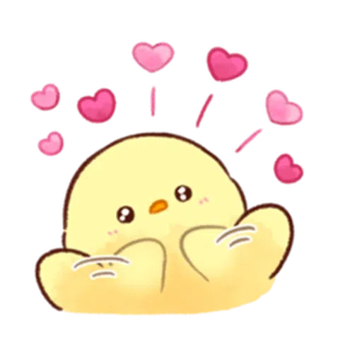 soft and cute chick 15 - Sticker 27