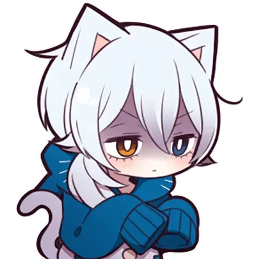 White Kitten 01 - Sticker 29