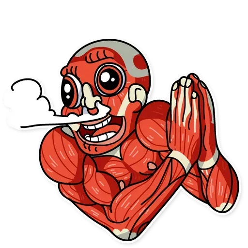 Muscle Body - Sticker 20