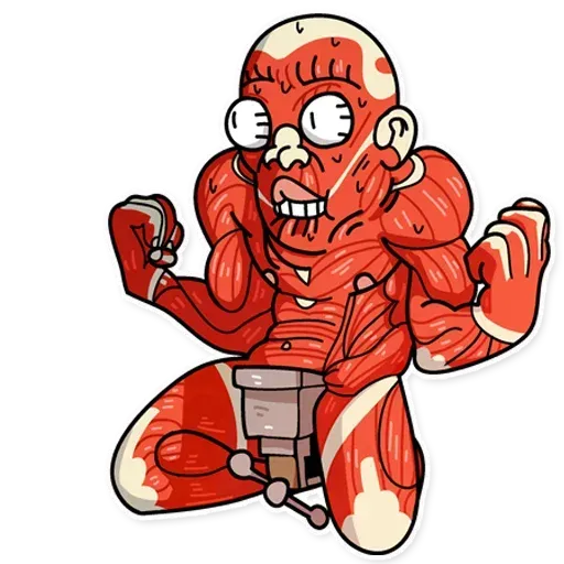 Muscle Body - Sticker 10