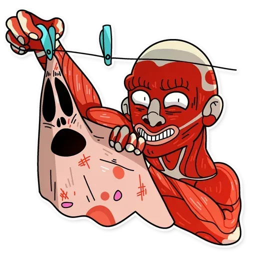 Muscle Body - Sticker 9