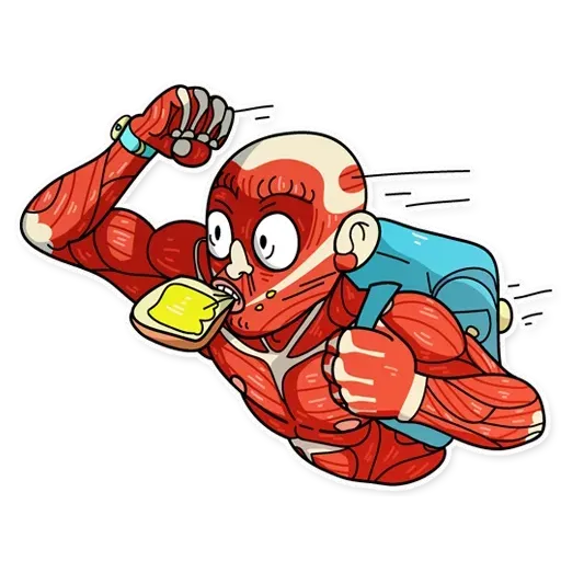 Muscle Body - Sticker 11