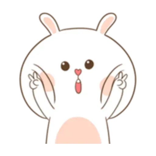 Puffy Rabbit 1 - Sticker 22