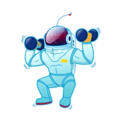 Astronauta Kocm - Sticker 16