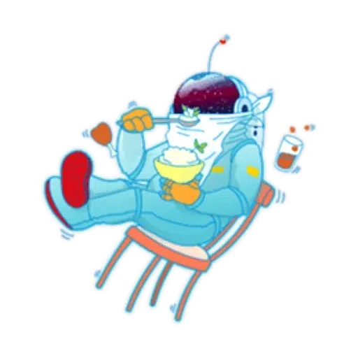 Astronauta Kocm - Sticker 14