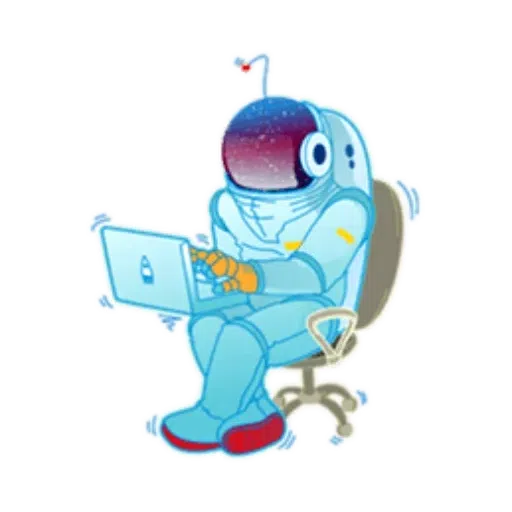 Astronauta Kocm - Sticker 10