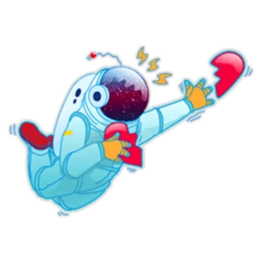 Astronauta Kocm - Sticker 29