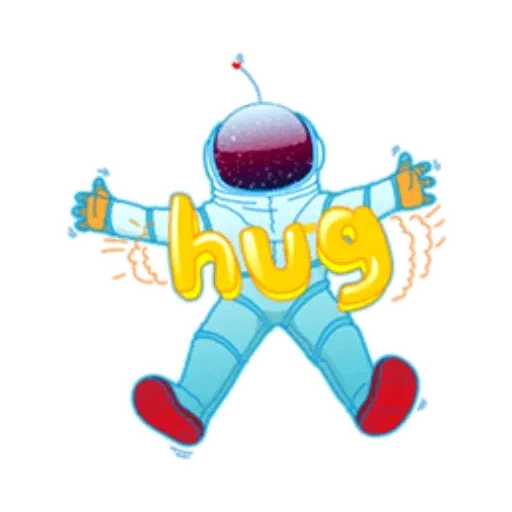 Astronauta Kocm - Sticker 12