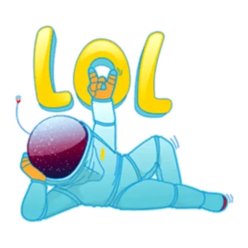 Astronauta Kocm - Sticker 11