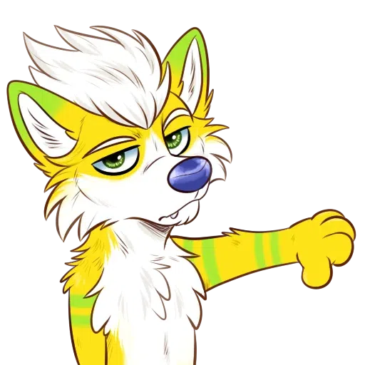 Wiley Fox Tiger - Sticker 10