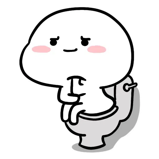 SmallWhiteFace2 - Sticker 20