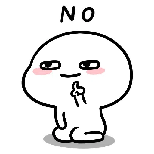 SmallWhiteFace2 - Sticker 26