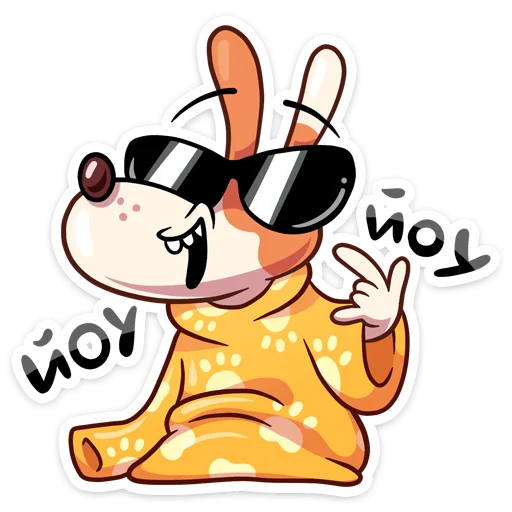 Dog WhatsApp Stickers Stickers Cloud