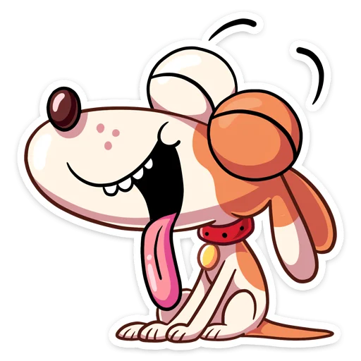 Dog WhatsApp Stickers Stickers Cloud