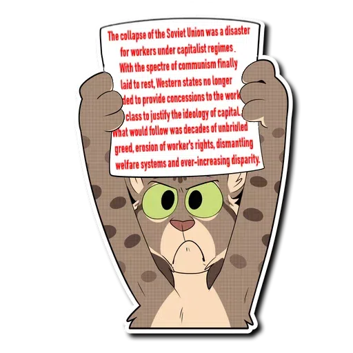 communist lynx - Sticker 12