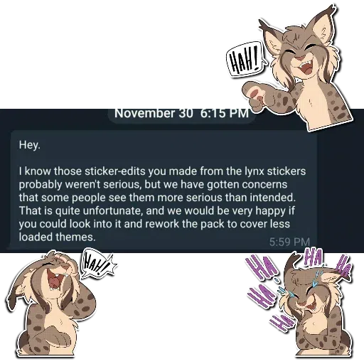 communist lynx - Sticker 21