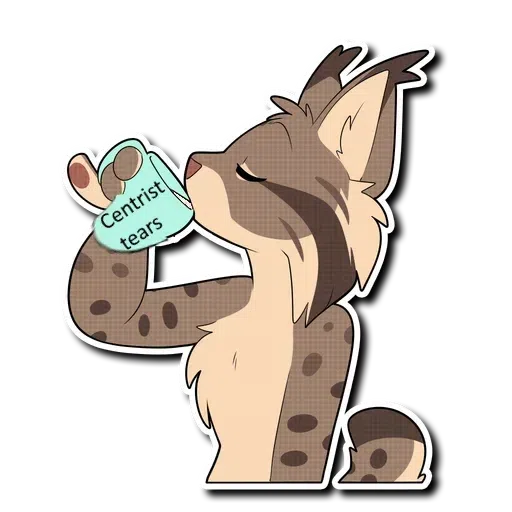 communist lynx - Sticker 13