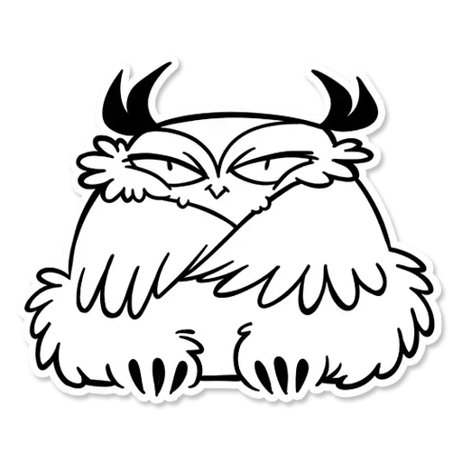 Sova - Sticker 10