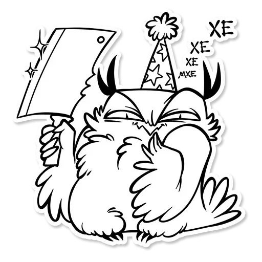 Sova - Sticker 17