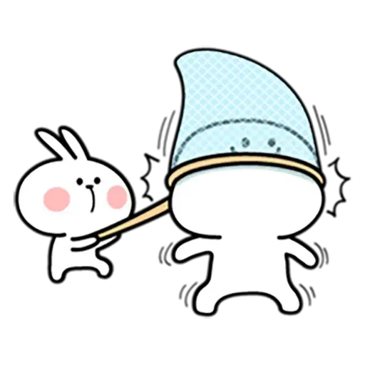 Spoiled rabbit 忙碌碌版 - Sticker 16