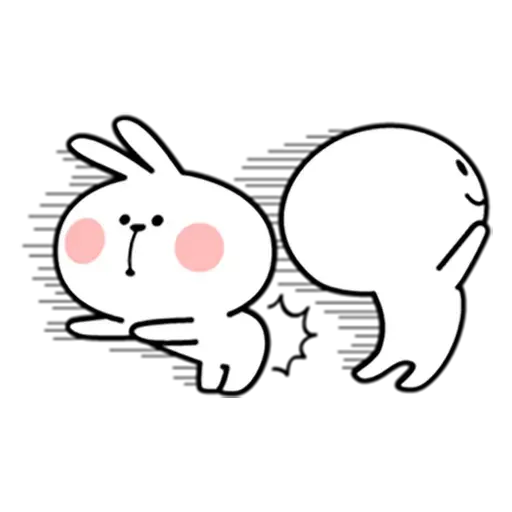 Spoiled rabbit 忙碌碌版 - Sticker 17