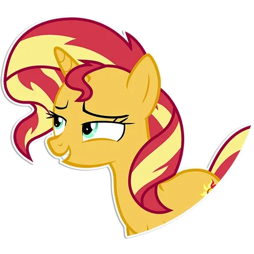 Sunset Shimmer - Sticker 12