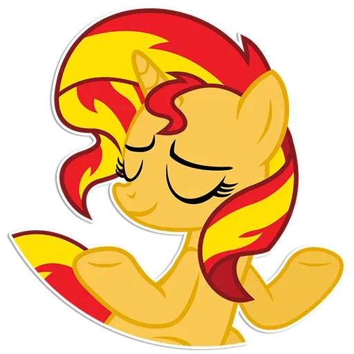 Sunset Shimmer - Sticker 13