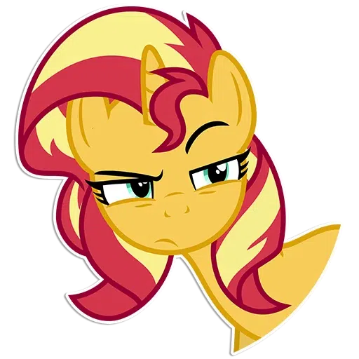 Sunset Shimmer - Sticker 9