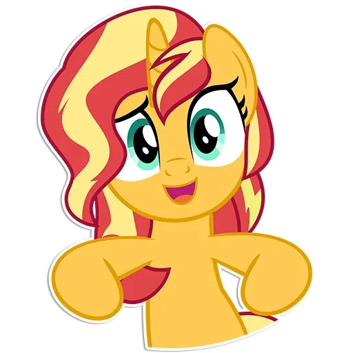 Sunset Shimmer - Sticker 18