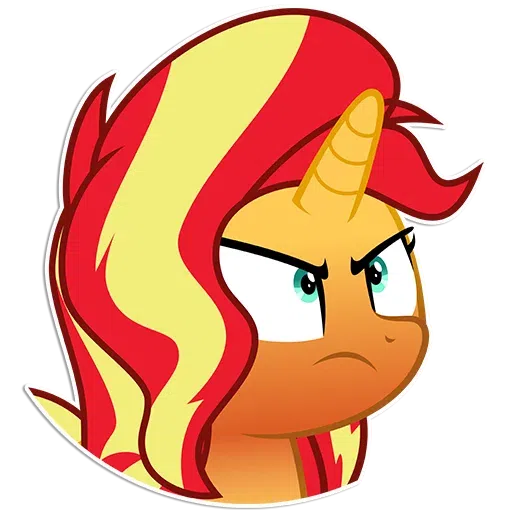 Sunset Shimmer - Sticker 26