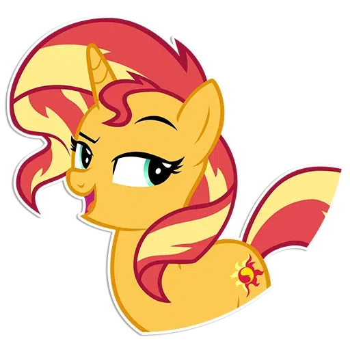 Sunset Shimmer - Sticker 11