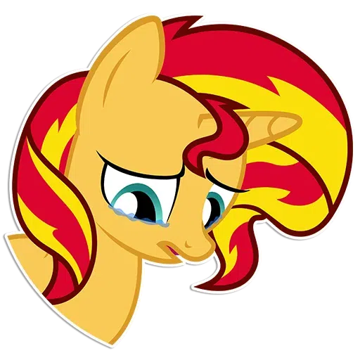 Sunset Shimmer - Sticker 25