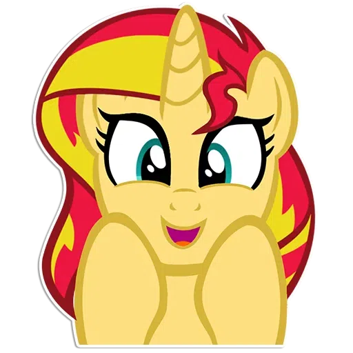 Sunset Shimmer - Sticker 17