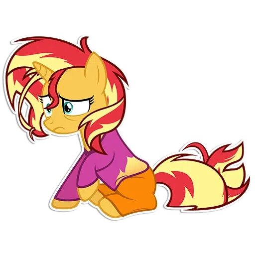 Sunset Shimmer - Sticker 30