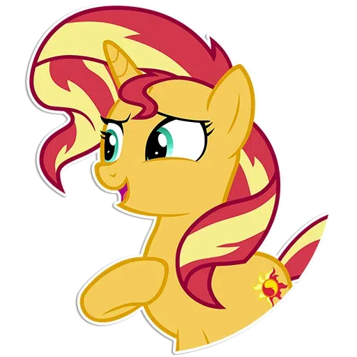 Sunset Shimmer - Sticker 20