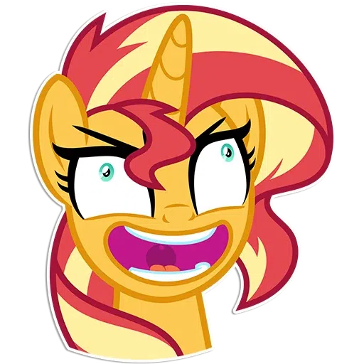 Sunset Shimmer - Sticker 28