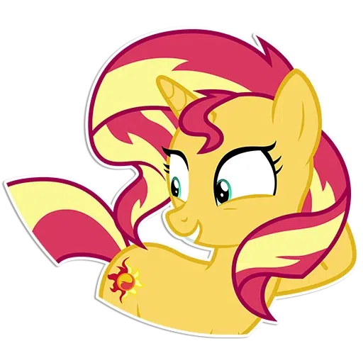 Sunset Shimmer - Sticker 15