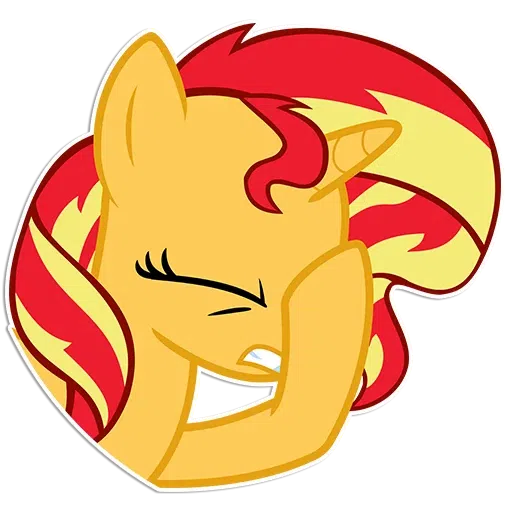 Sunset Shimmer - Sticker 23